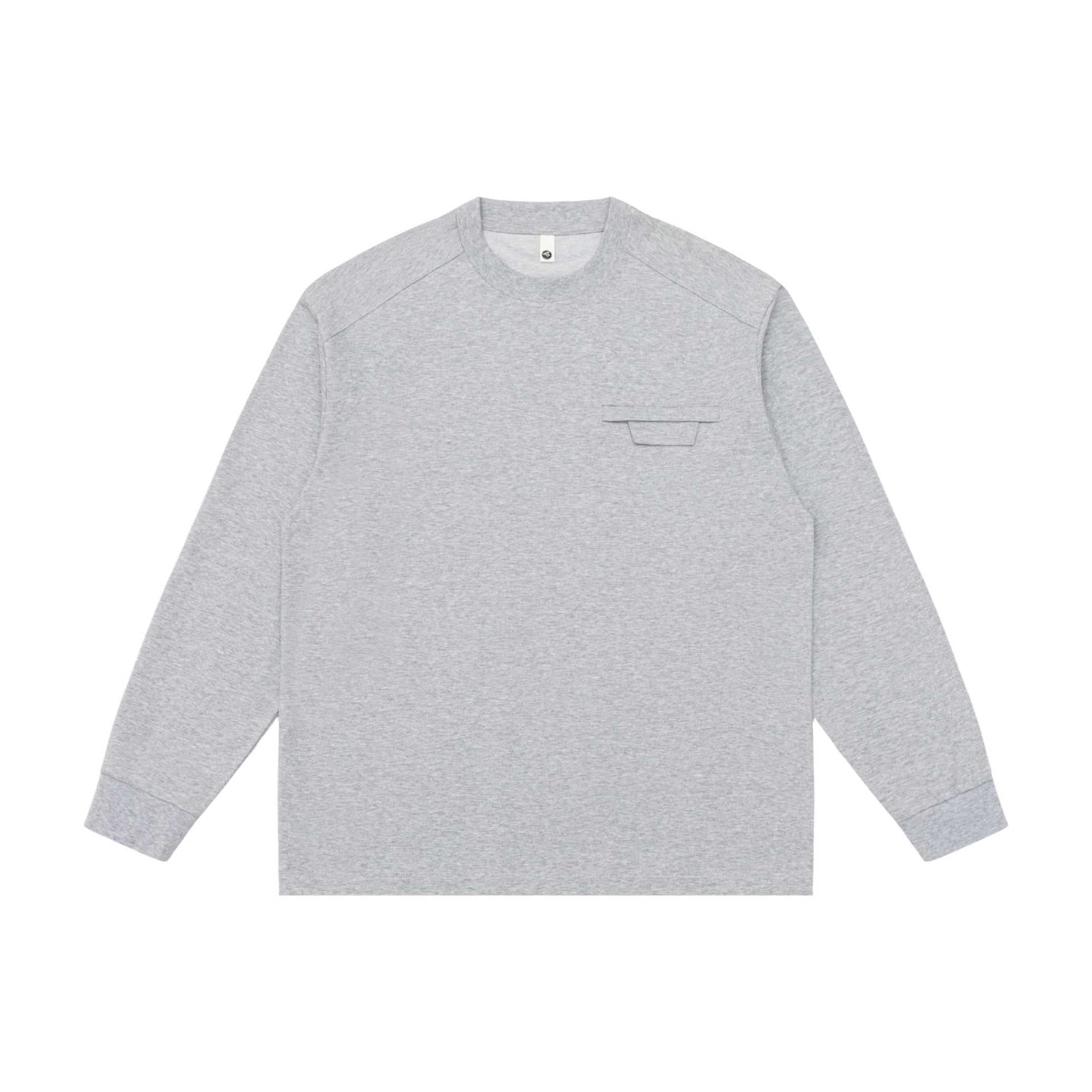 Unisex Oversize Sweatshirt with raglan sleeves and concealed chest flap Chichicherry