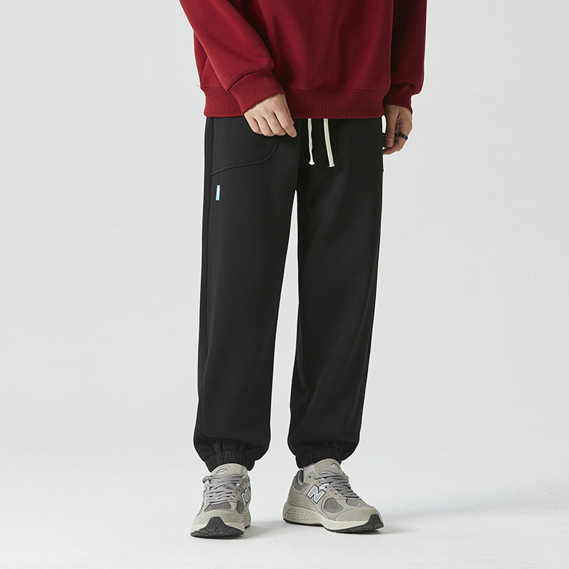 Men's Relaxed Jogger with Elastic Waistband and Removable Teddy Lining Chichicherry
