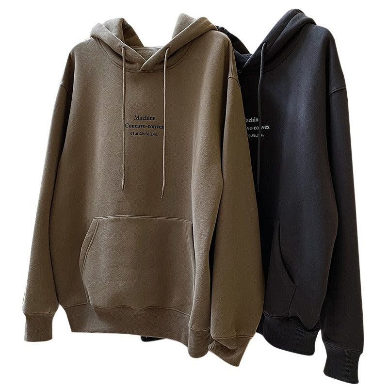 Women Soft Fleece Hooded Pullover in Oversized Cut with Kangaroo Pocket Chichicherry