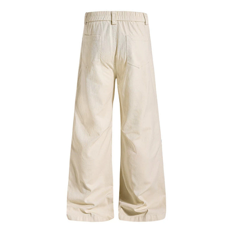Women High-waisted Wide Culotte Pants with Grommet Detail Chichicherry
