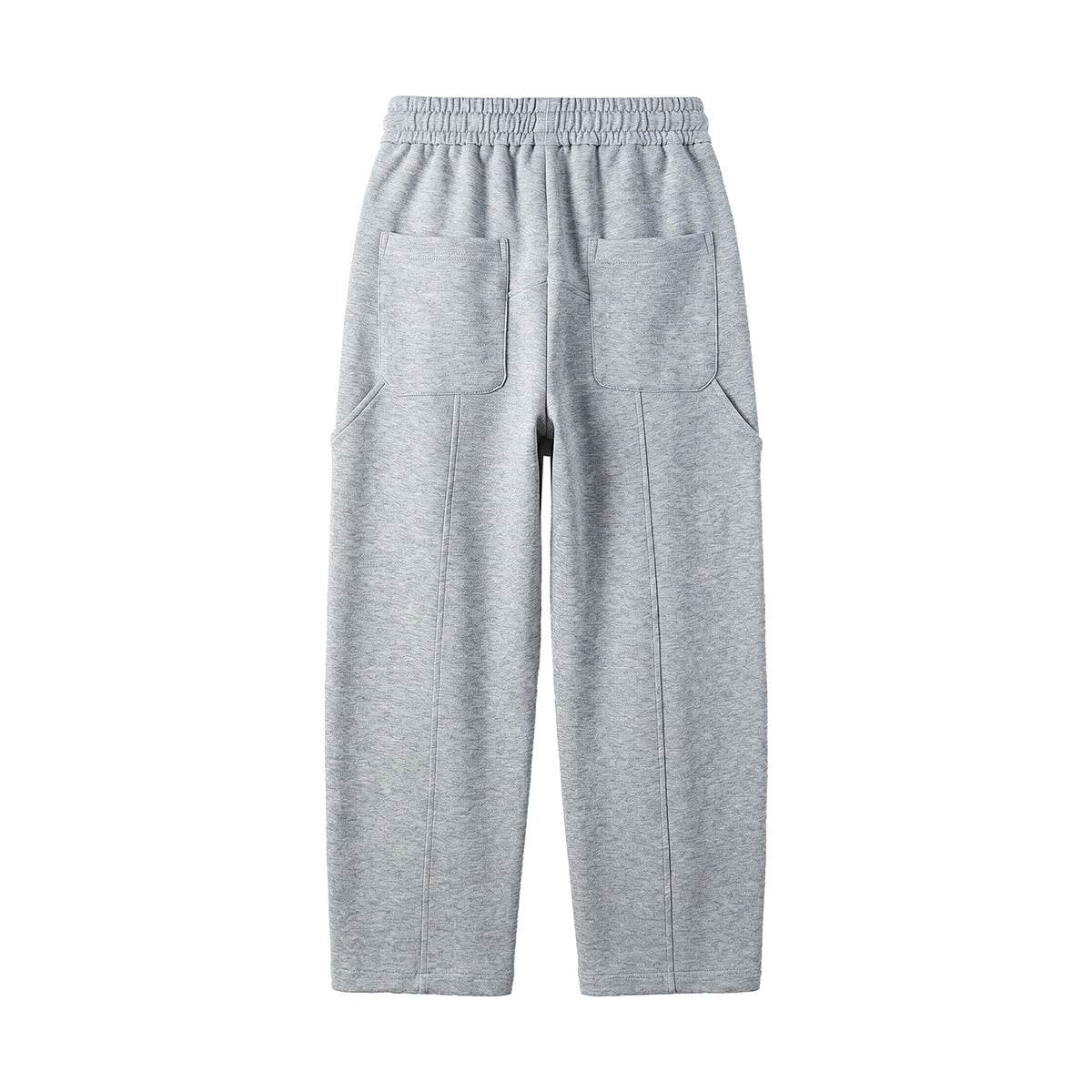 Men's loosely cut joggers with drawstring, decorative seams, and side pockets Chichicherry