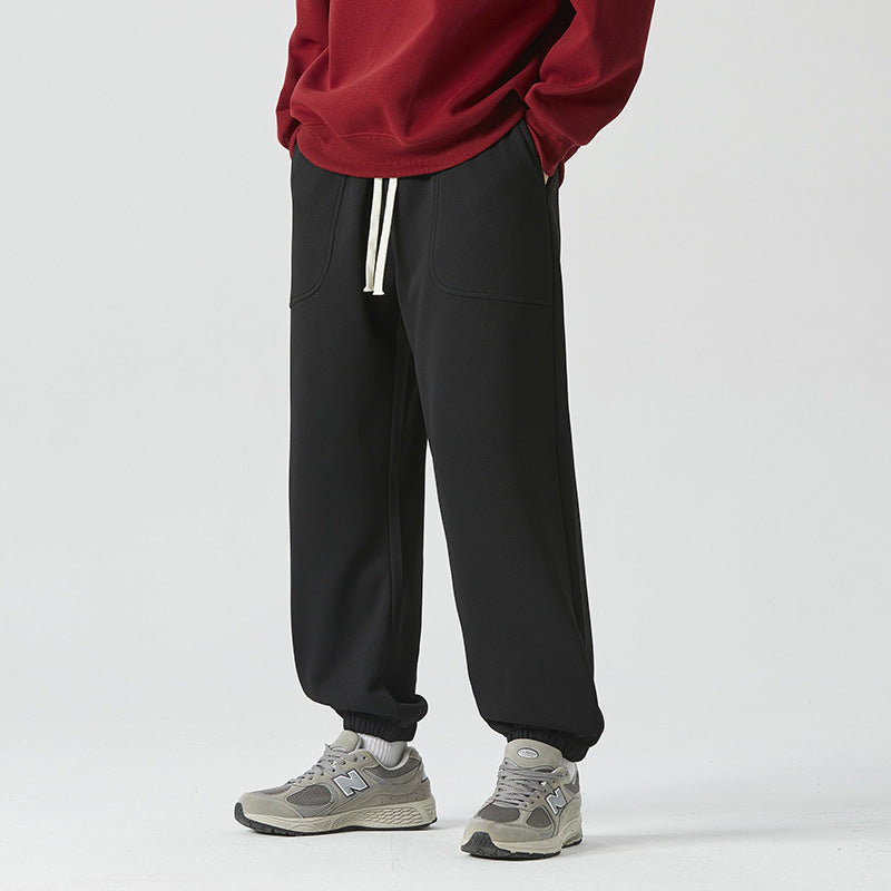 Men's Relaxed Jogger with Elastic Waistband and Removable Teddy Lining Chichicherry