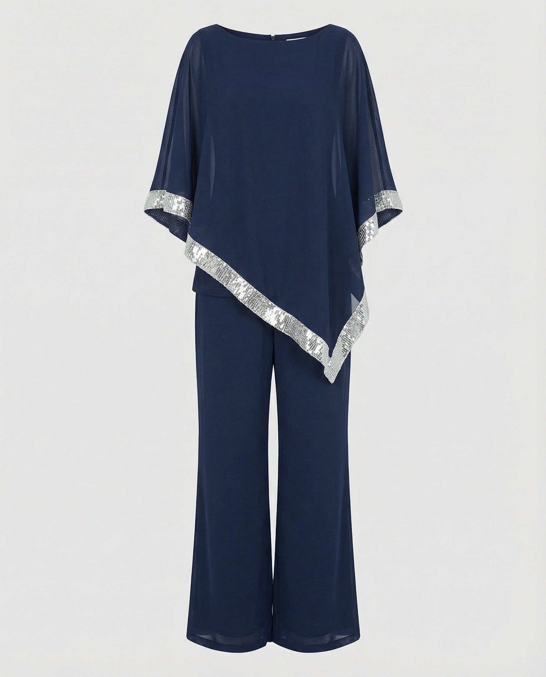 Women Two-Piece Set Evening Palazzo Pants