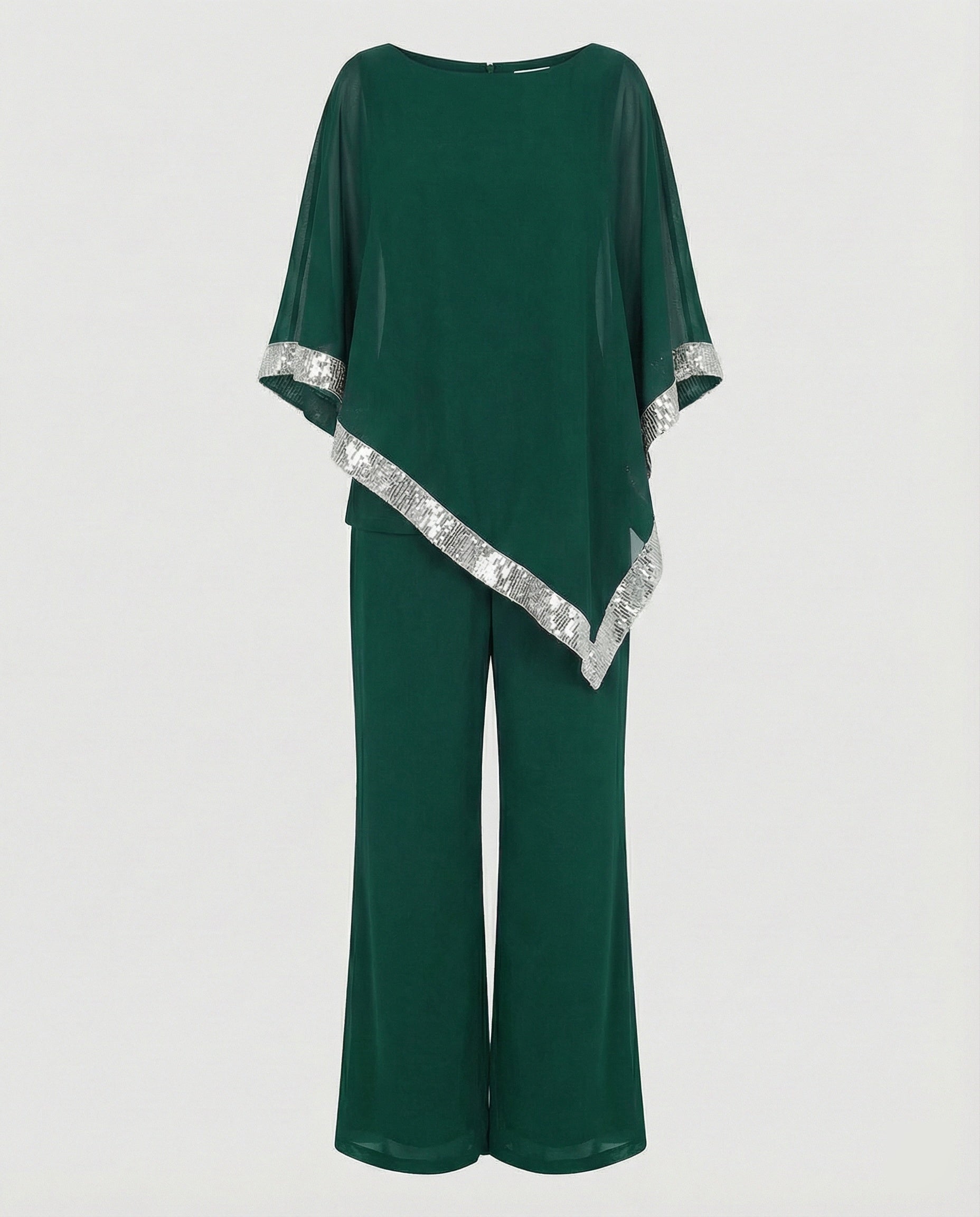 Women Two-Piece Set Evening Palazzo Pants