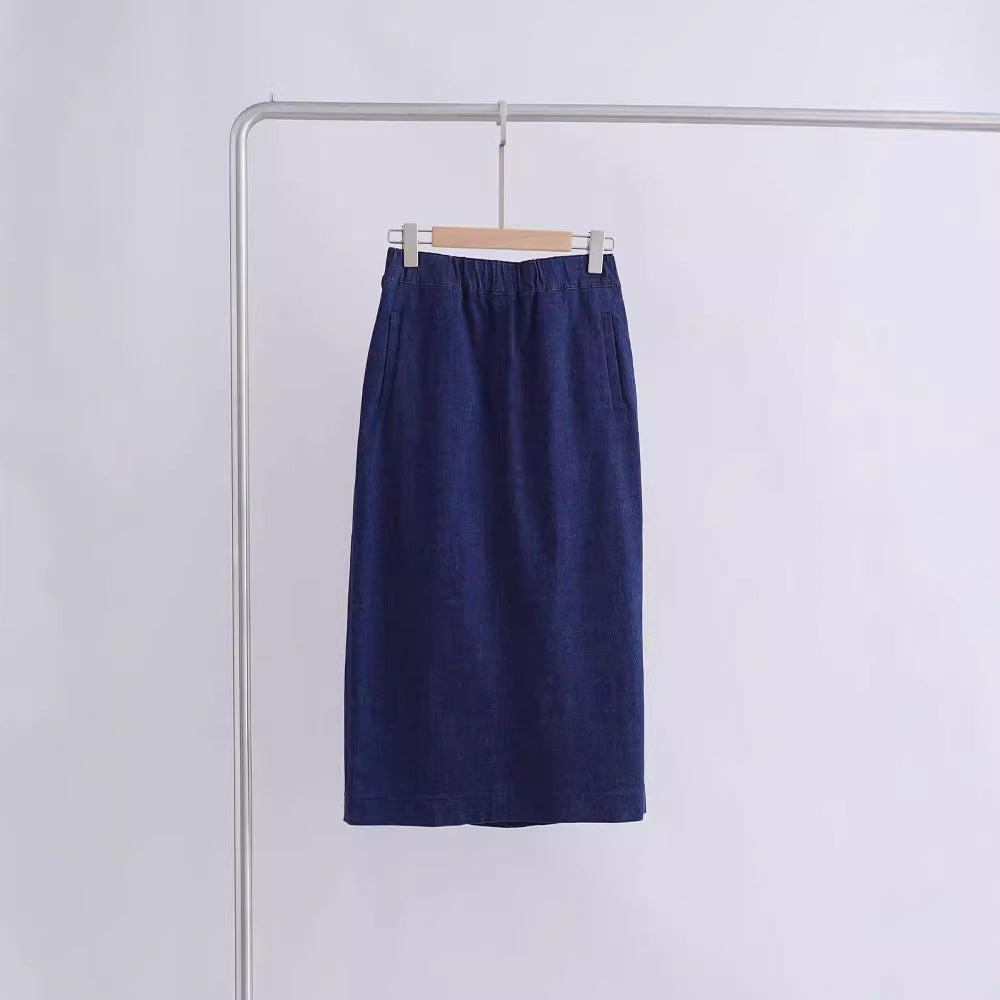 Women Elegant Cut Midi Skirt Chichicherry
