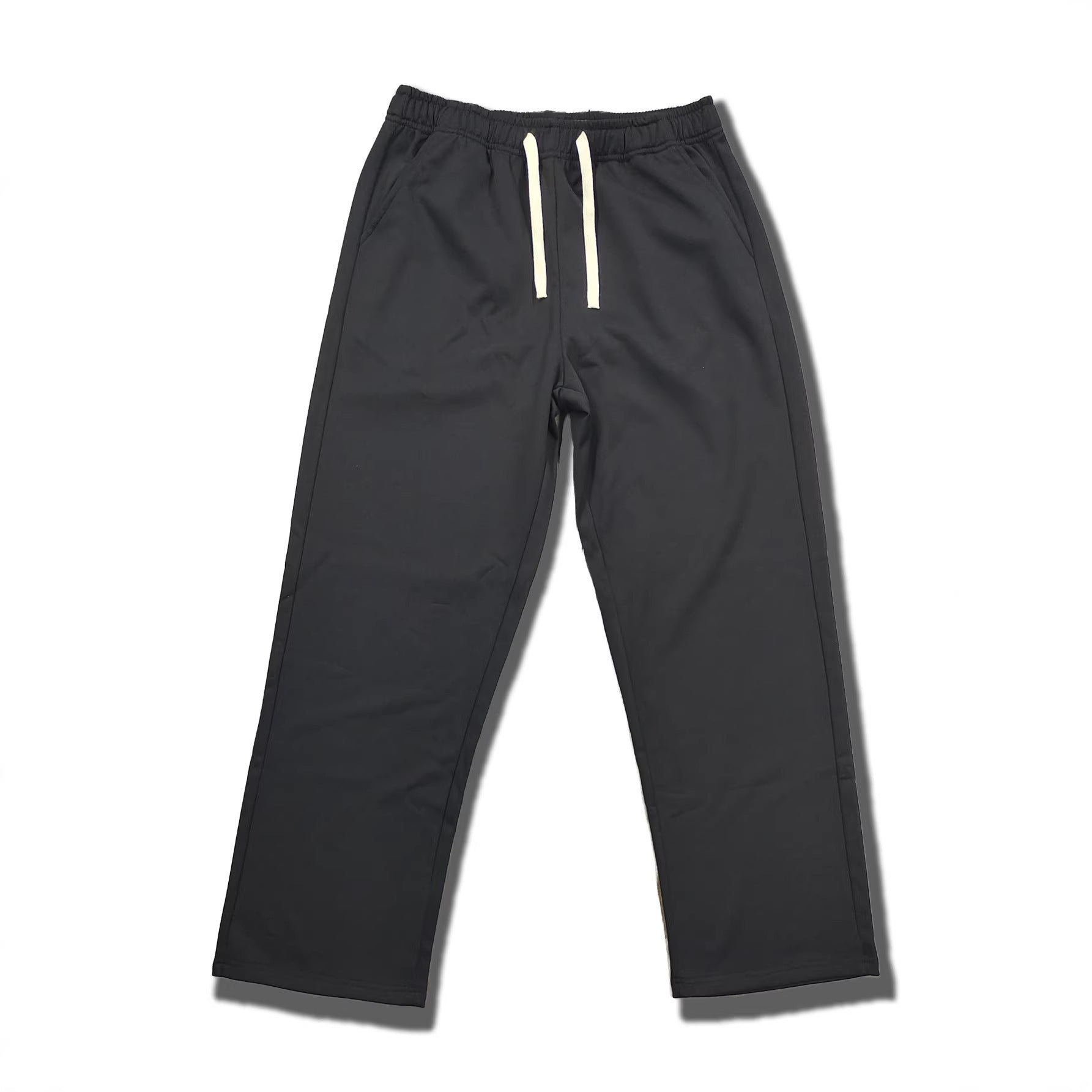 Men's Baggy Joggers in Urban Utility Style with Extra Wide Leg and Visible Drawstring Chichicherry