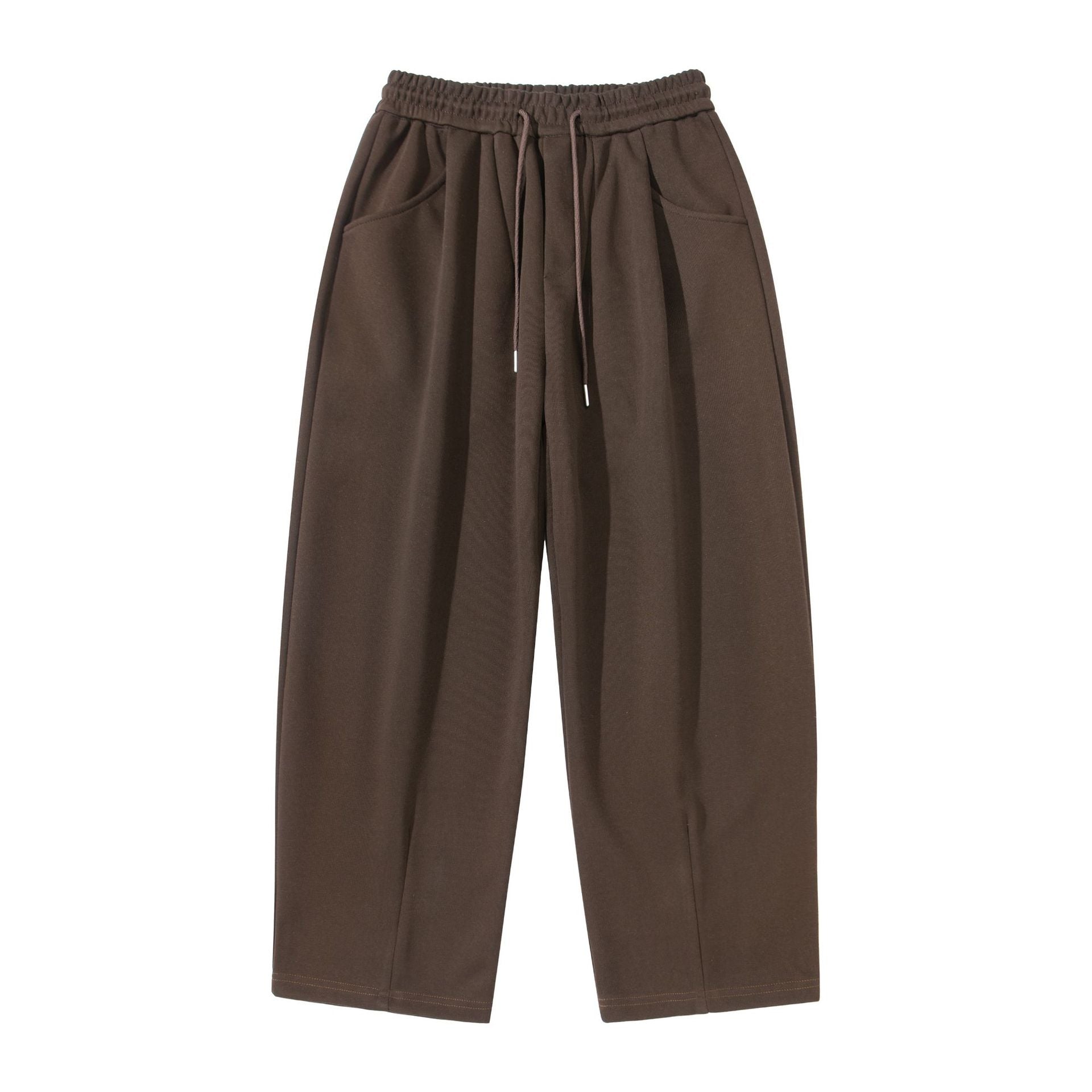 Women's Lightweight Culotte Sweatpants with High Elastic Waistband and Drawstring Chichicherry