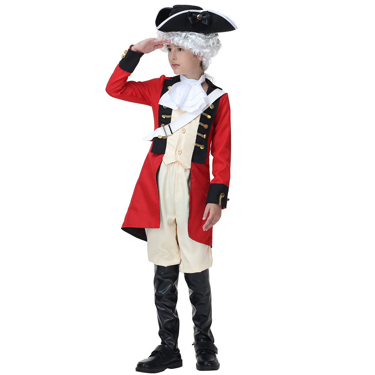 Men's Historical Soldier Costume with detailed Chichicherry coat and accessories Chichicherry
