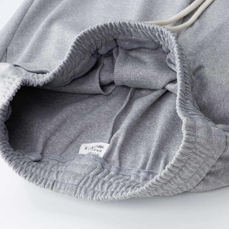 Men's Loose Fit Sweatpants with Elastic Waistband, Drawstring and Cuff Hem Chichicherry