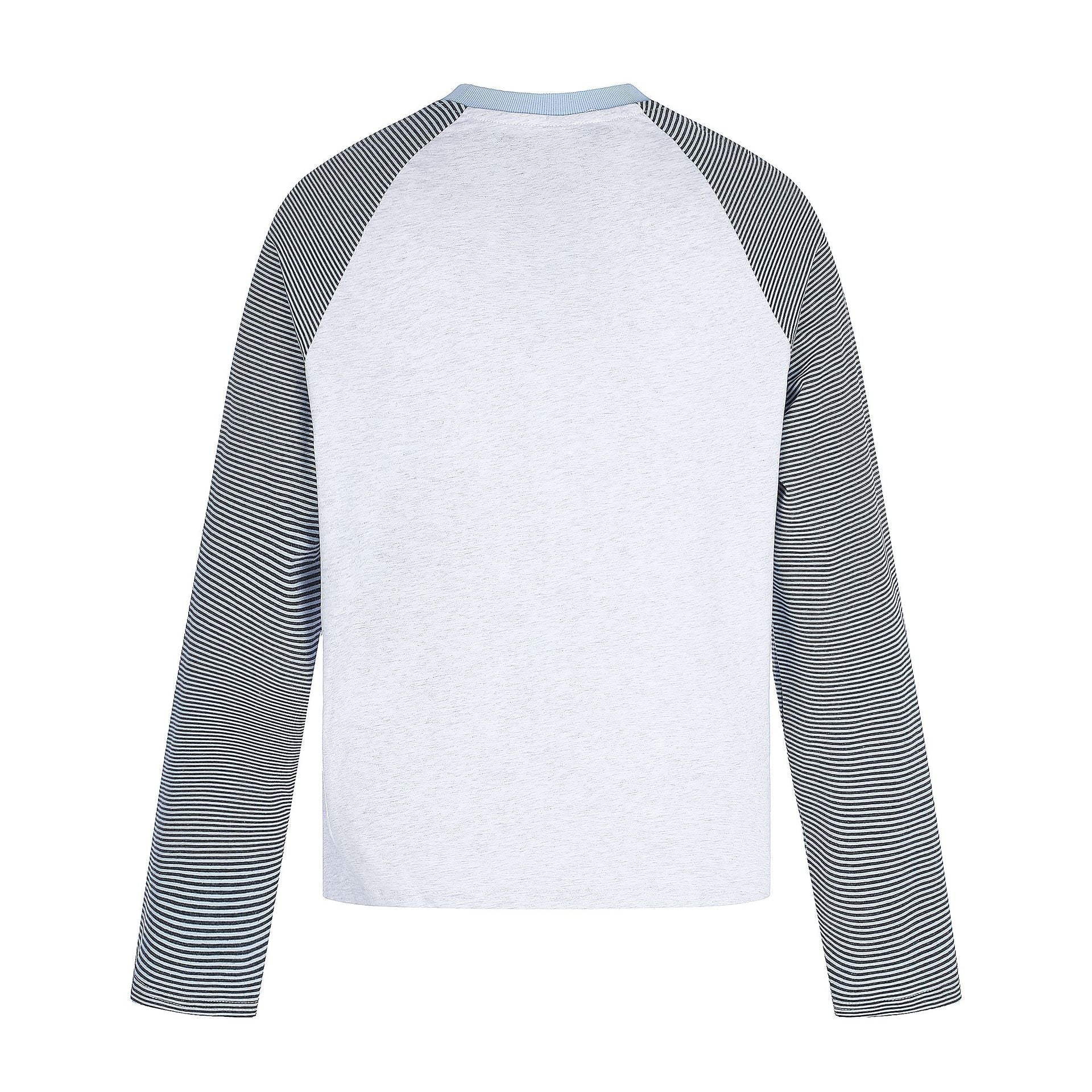 Women's Long Sleeve Shirt with Raglan Sleeves and Unicorn Print Chichicherry