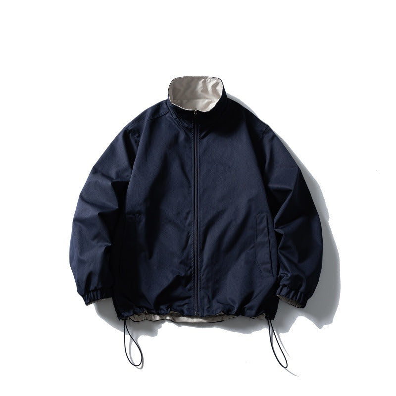 Men's wind and transitional jacket in boxy cut with drawstring hem Chichicherry