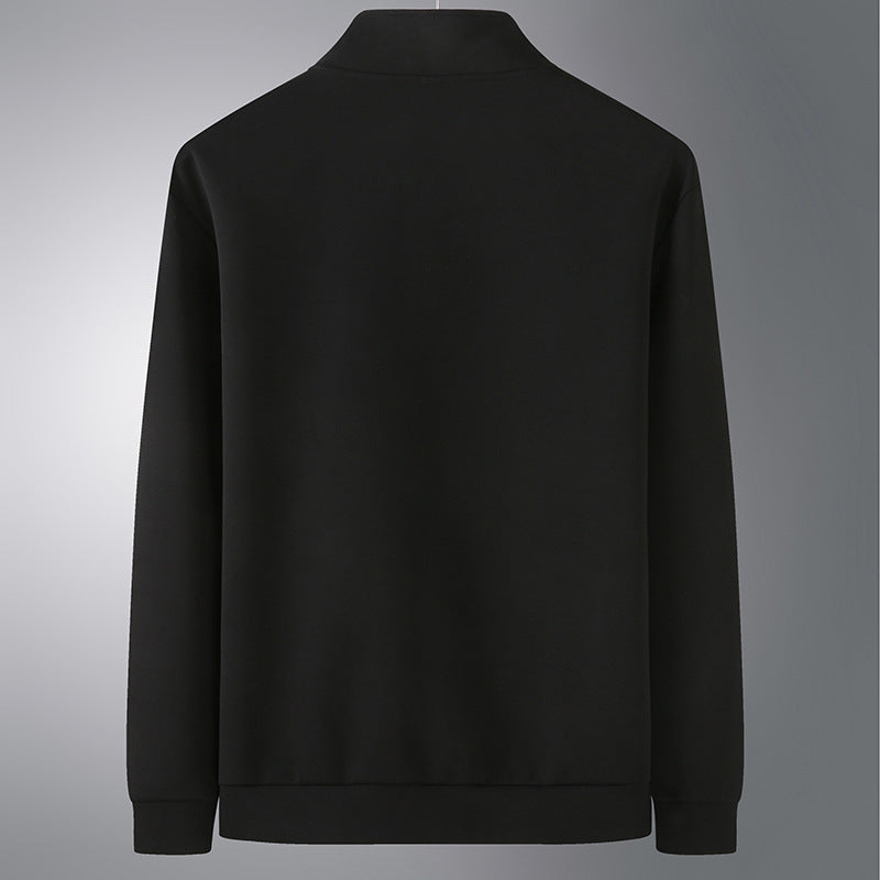 Men's Softshell Training Jacket with Stand-up Collar and Full Zip Chichicherry