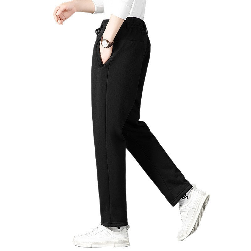 Men's thermo joggers with teddy lining, elastic waistband and zip pockets Chichicherry