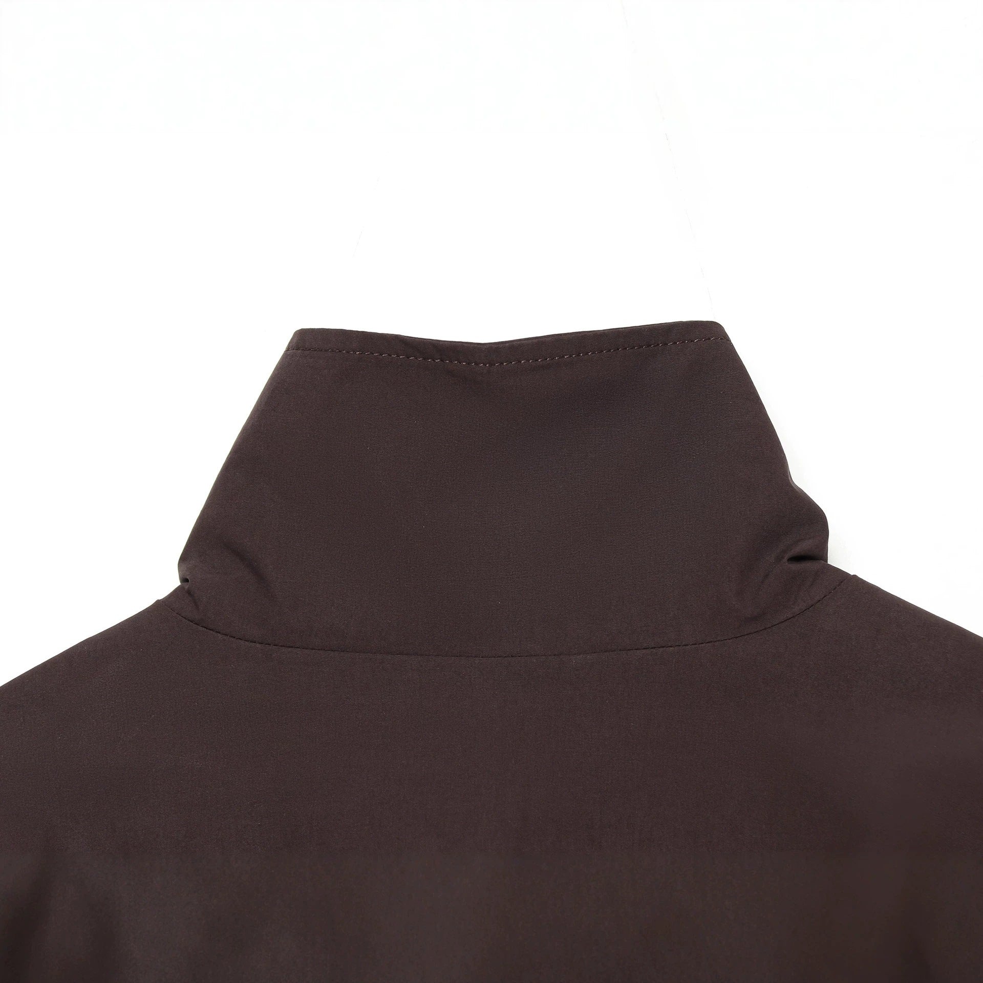 Women’s utilitarian short jacket with zipper and shirt collar Chichicherry