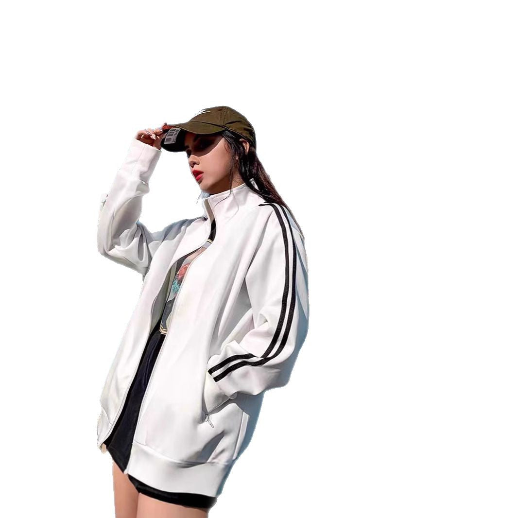 Men's Athletic Training Jacket with High Collar Chichicherry
