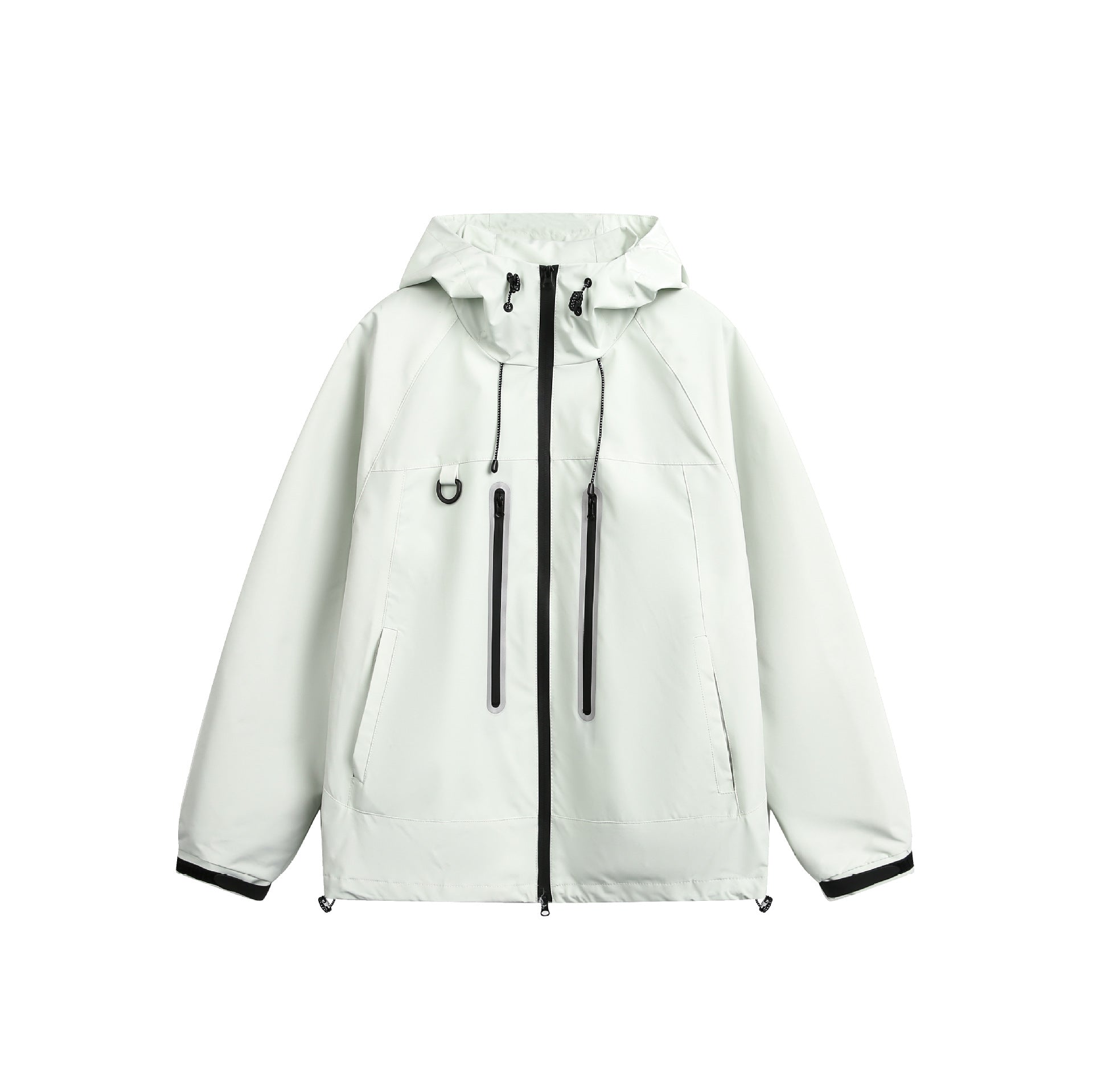 Women's Waterproof Parka Jacket with Hood and Sealed Zippers Chichicherry