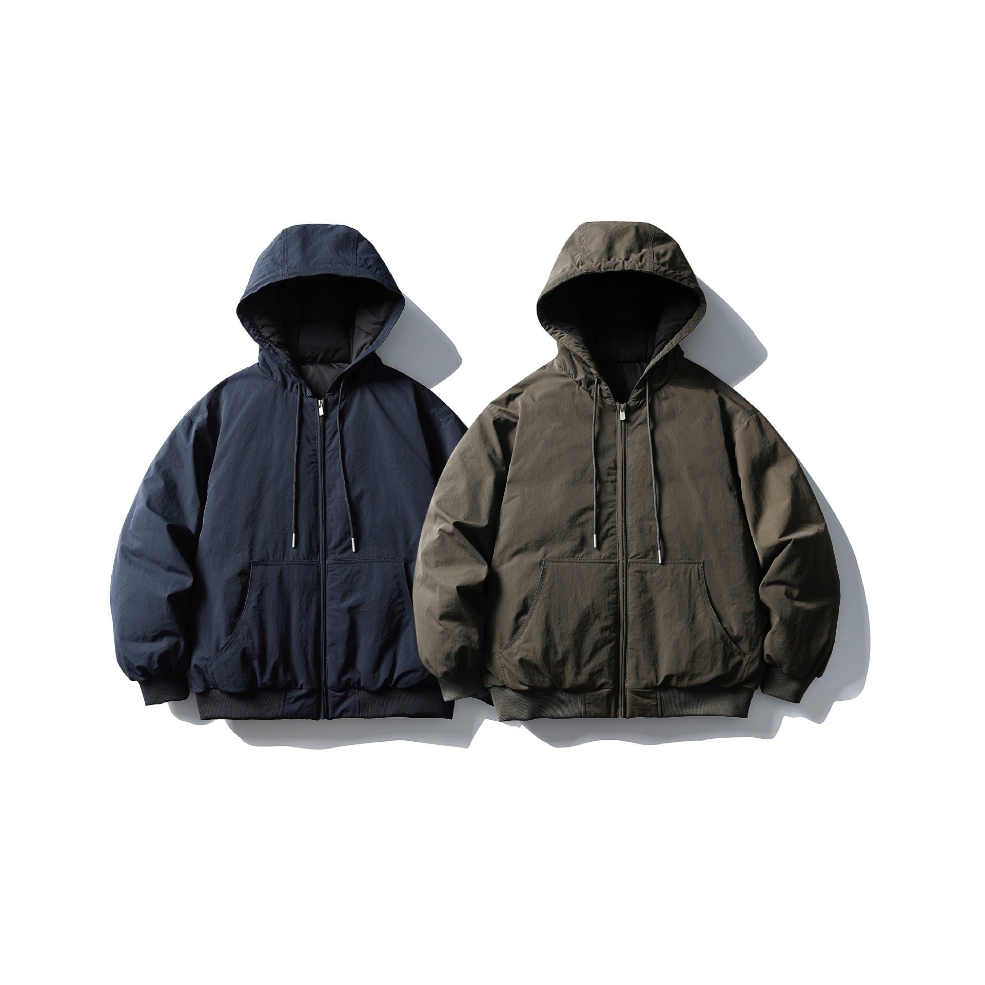 Unisex Boxy padded hoodie with kangaroo pocket and ribbed cuffs Chichicherry