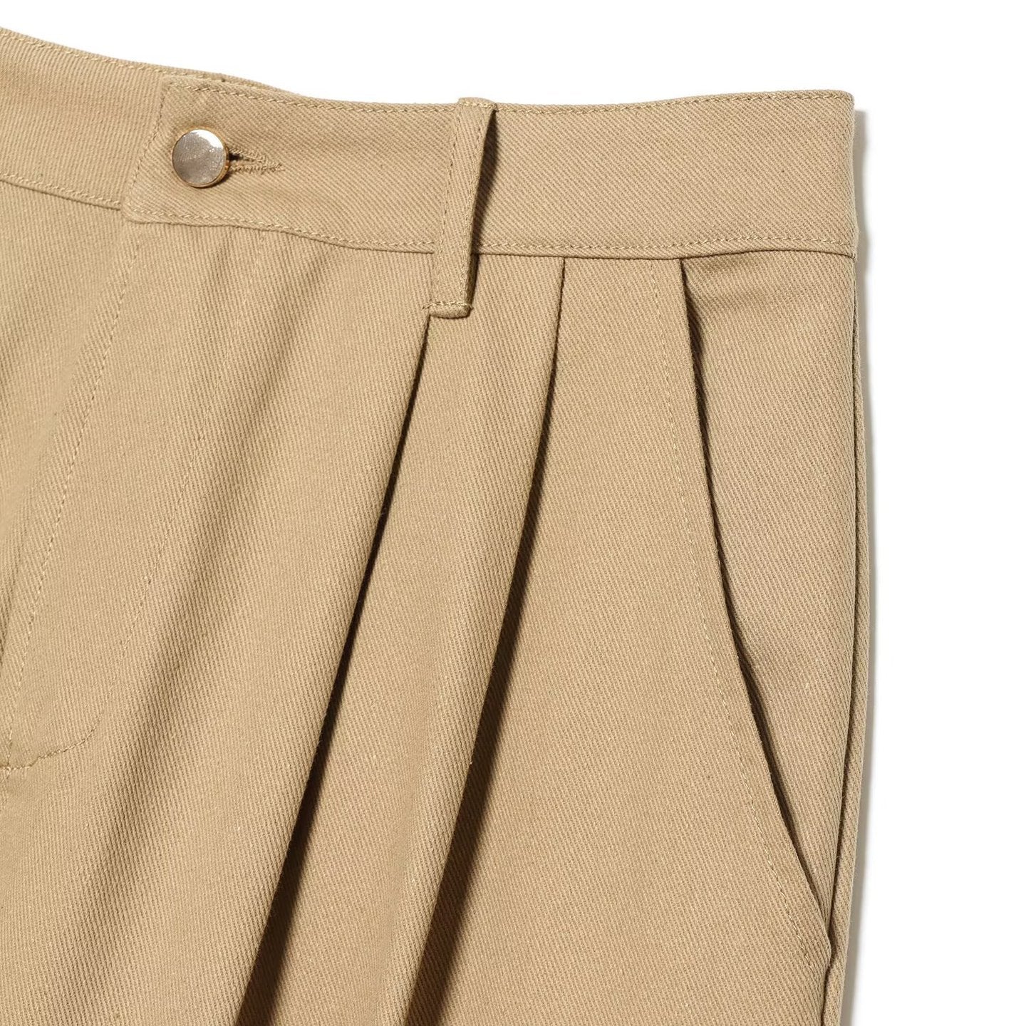 Women's Wide High Waist Pleated Trousers Chichicherry