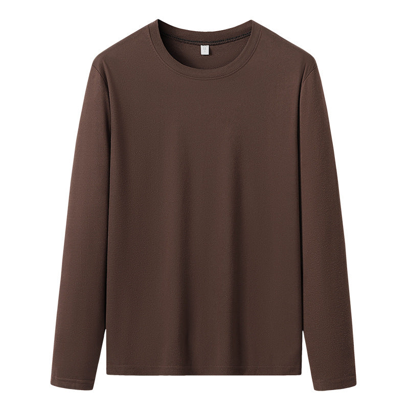 Men's Long-Sleeved Crew Neck Basic Sweatshirt made of Soft Cotton Blend Chichicherry