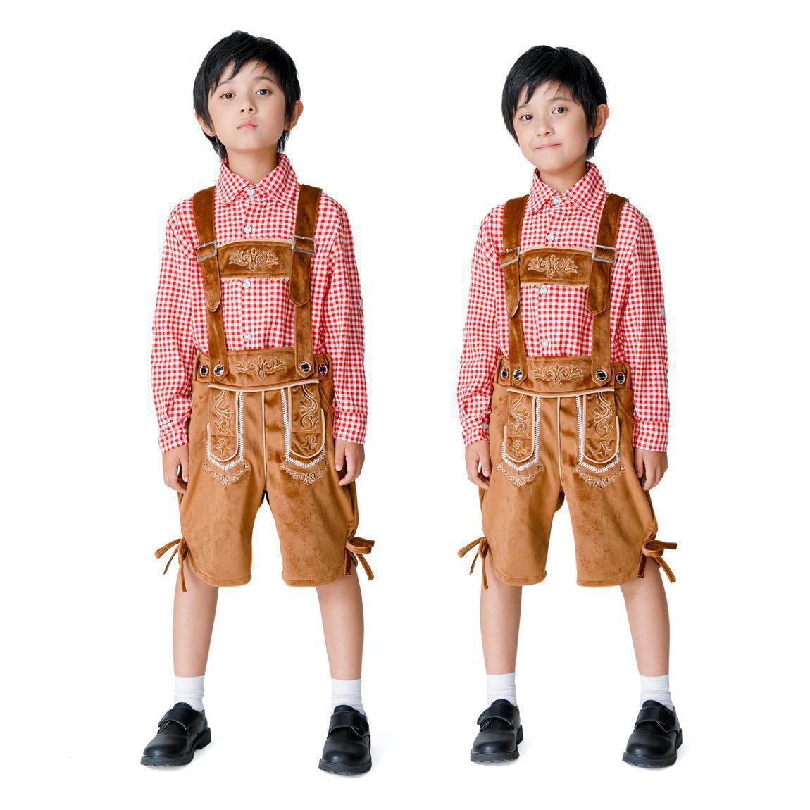 Boys' traditional shorts with elegant embroidery Chichicherry
