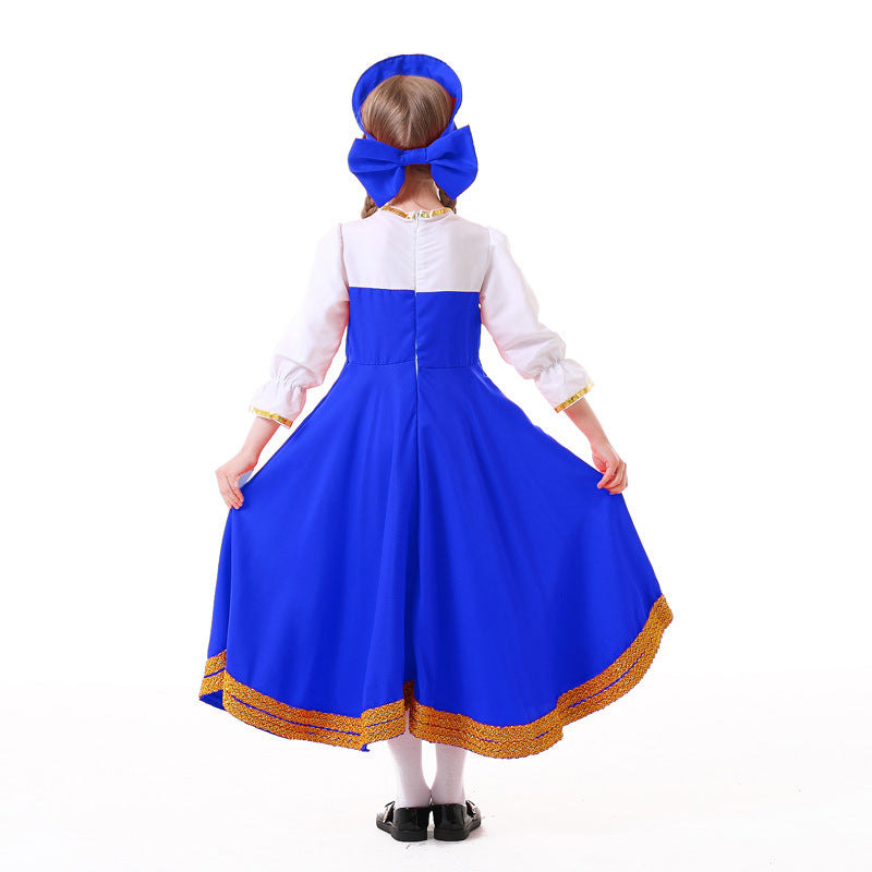 Girl Traditional Party Dress Chichicherry