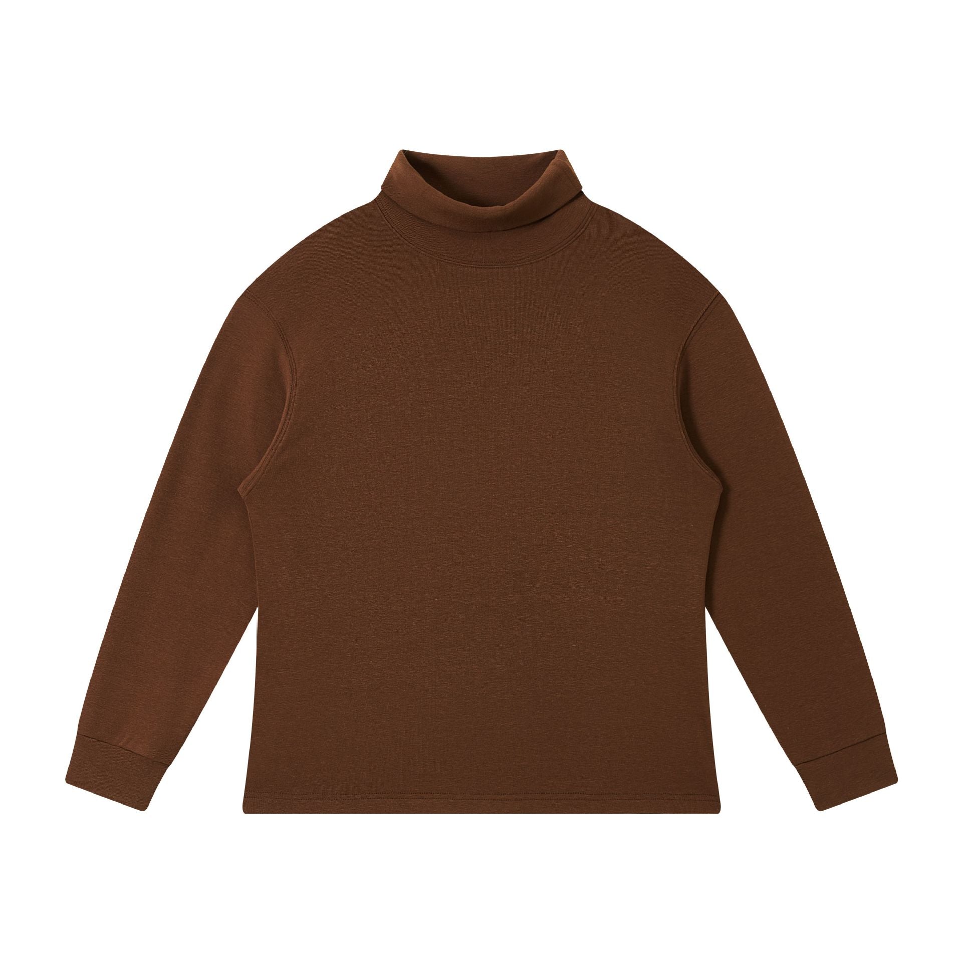 Women's fine-structured turtleneck sweater made of cotton blend with raglan sleeves Chichicherry