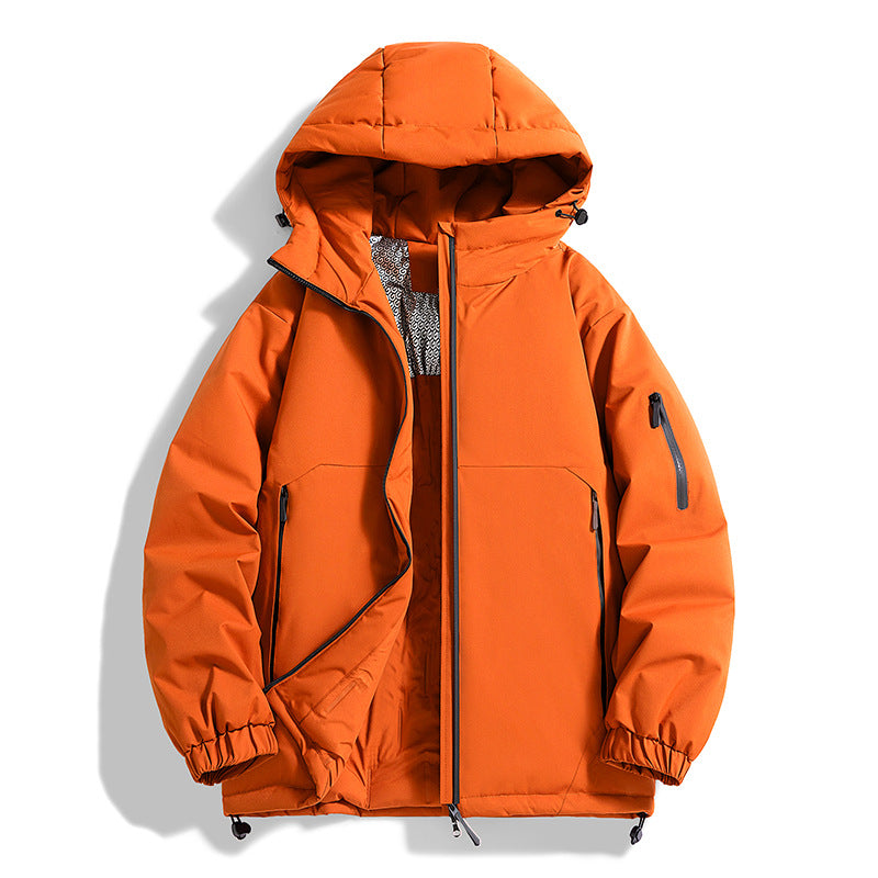 Unisex Warmer water-repellent quilted parka with technical hood Chichicherry