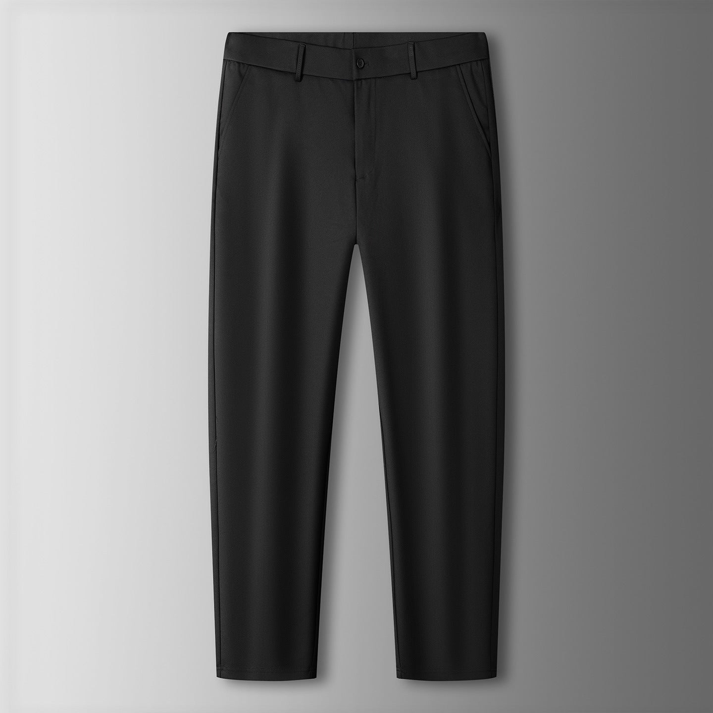 Men Slim Business-Casual Chino Pants with Tapered Leg and Stretch Component Chichicherry