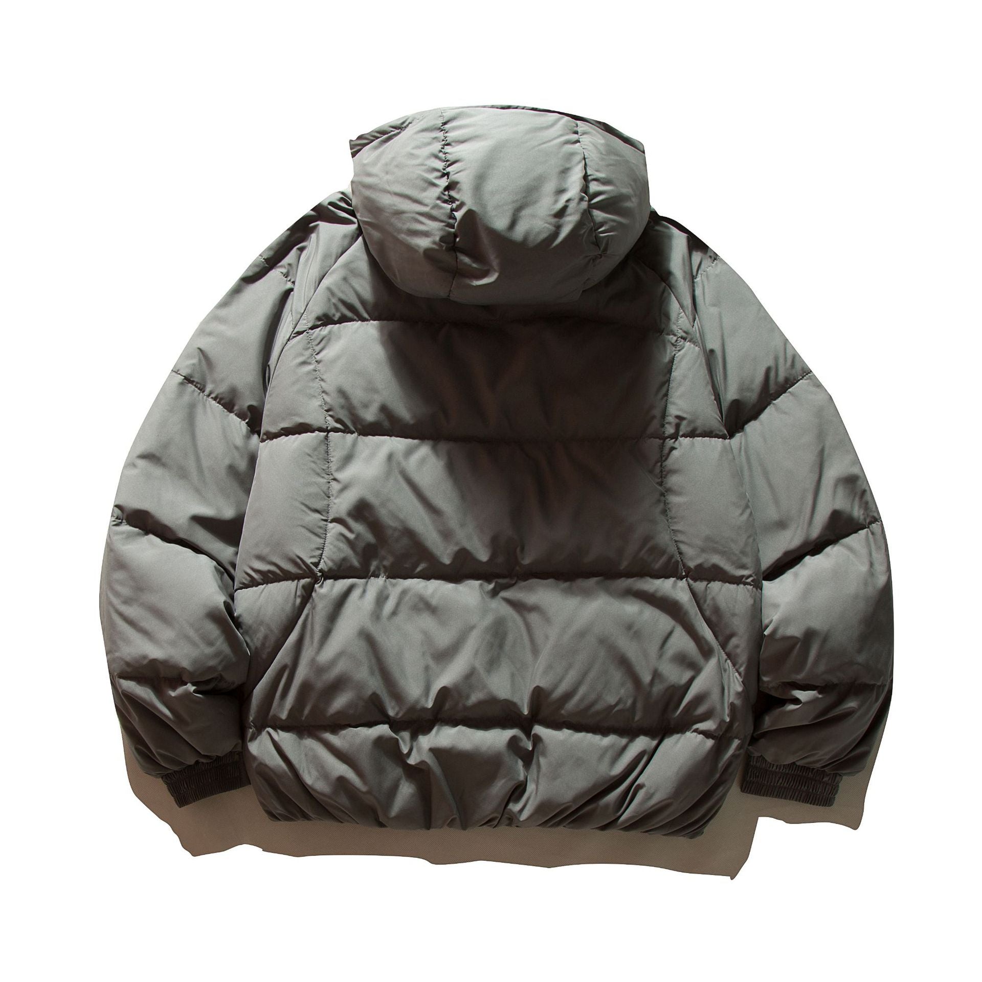 Men's Voluminous Padded Jacket with Thermo Insulation and High Hood Chichicherry