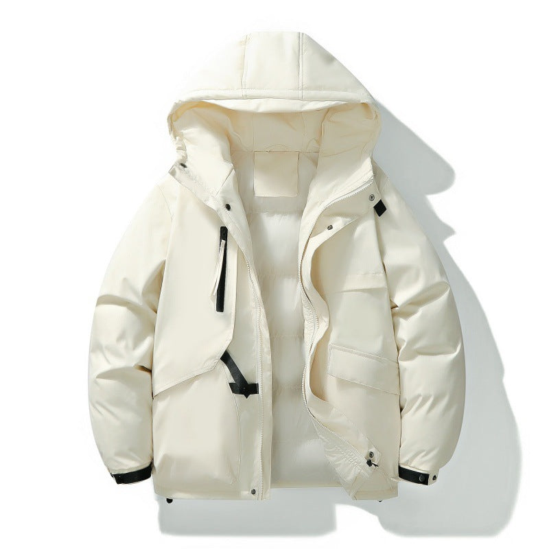 Men's Insulated Parka Jacket with Hood Chichicherry