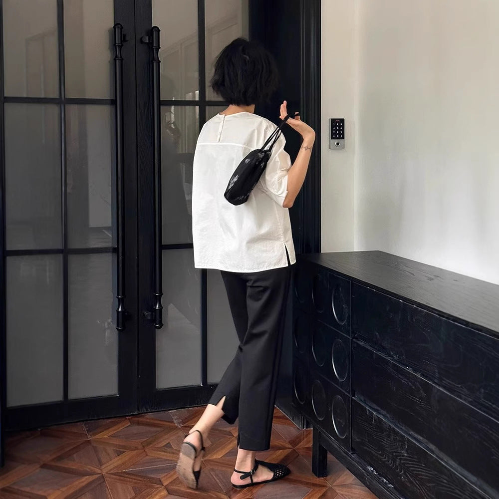 Ladies elegant culotte with fashionable slit Chichicherry