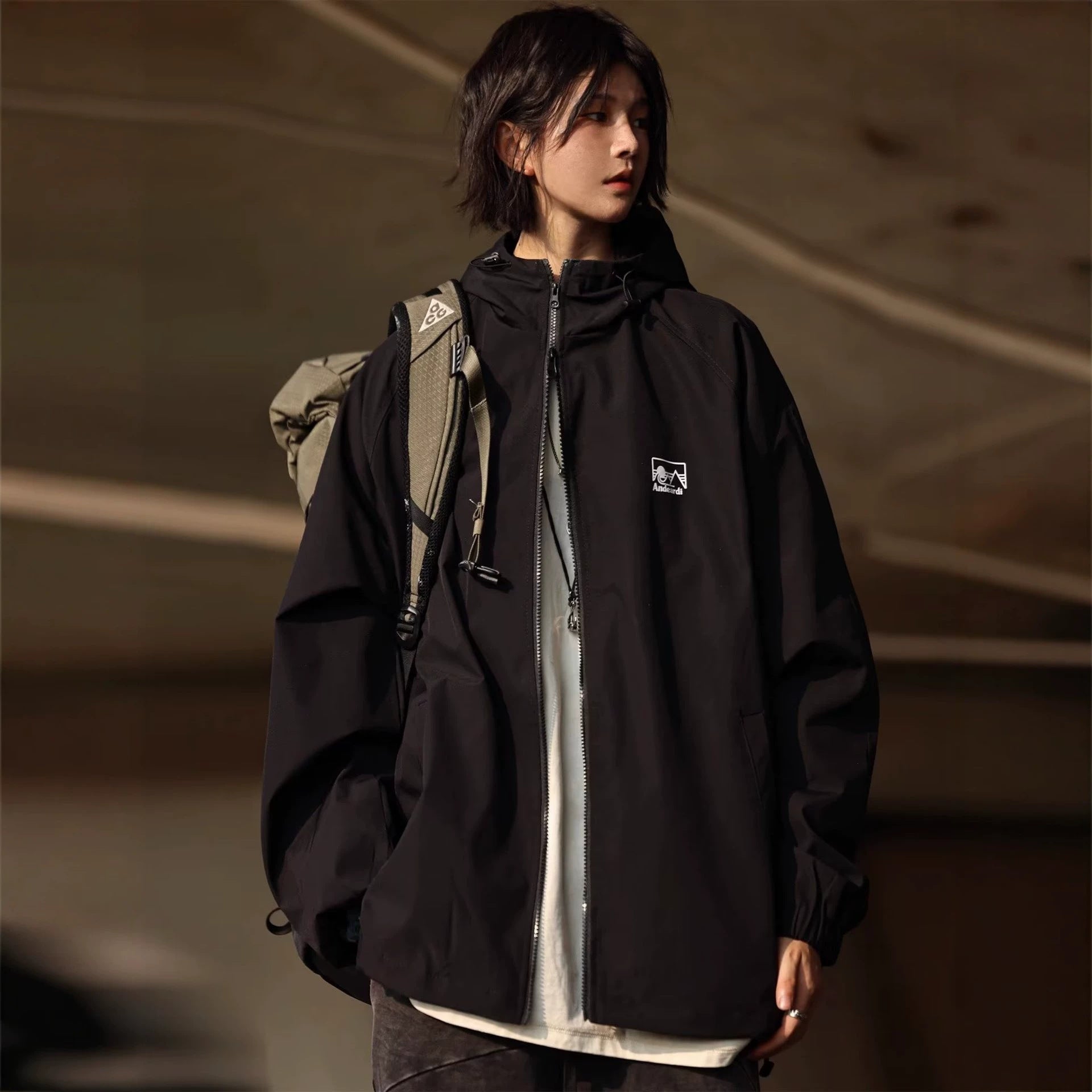 Unisex Waterproof Transitional Jacket Chichicherry