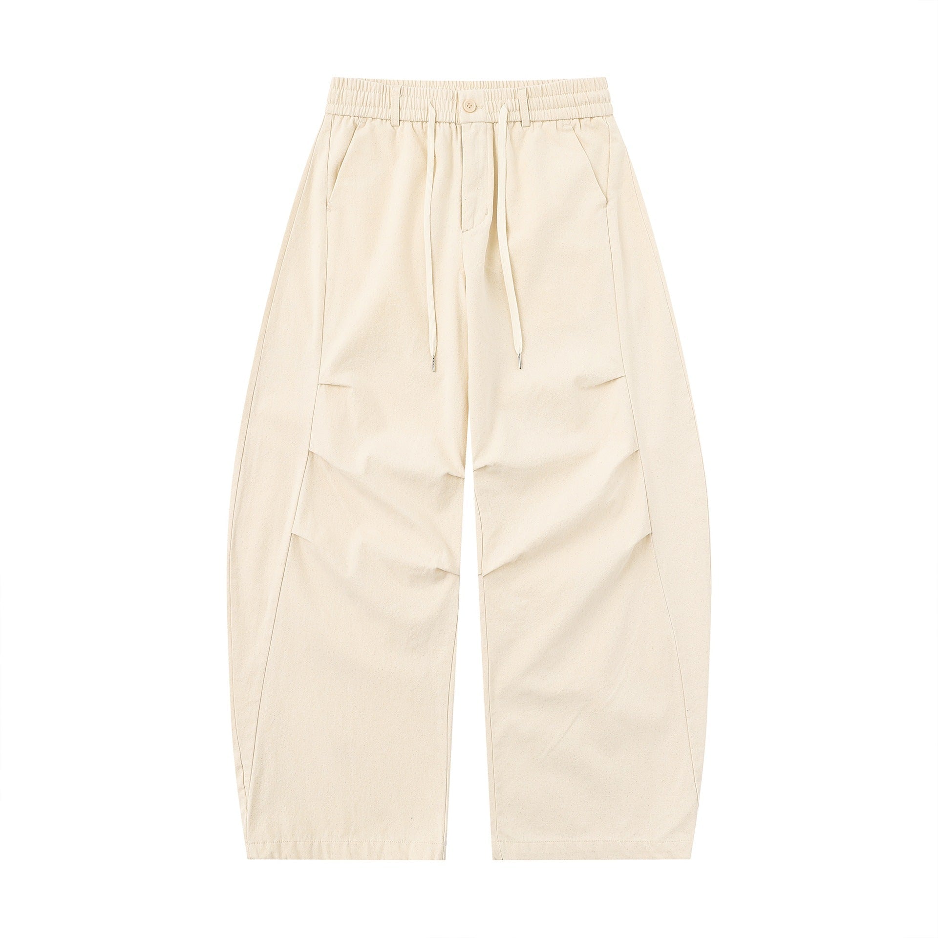 Women’s Wide Cargo Bermuda Shorts with Drawstring Waist and Patch Pockets Chichicherry