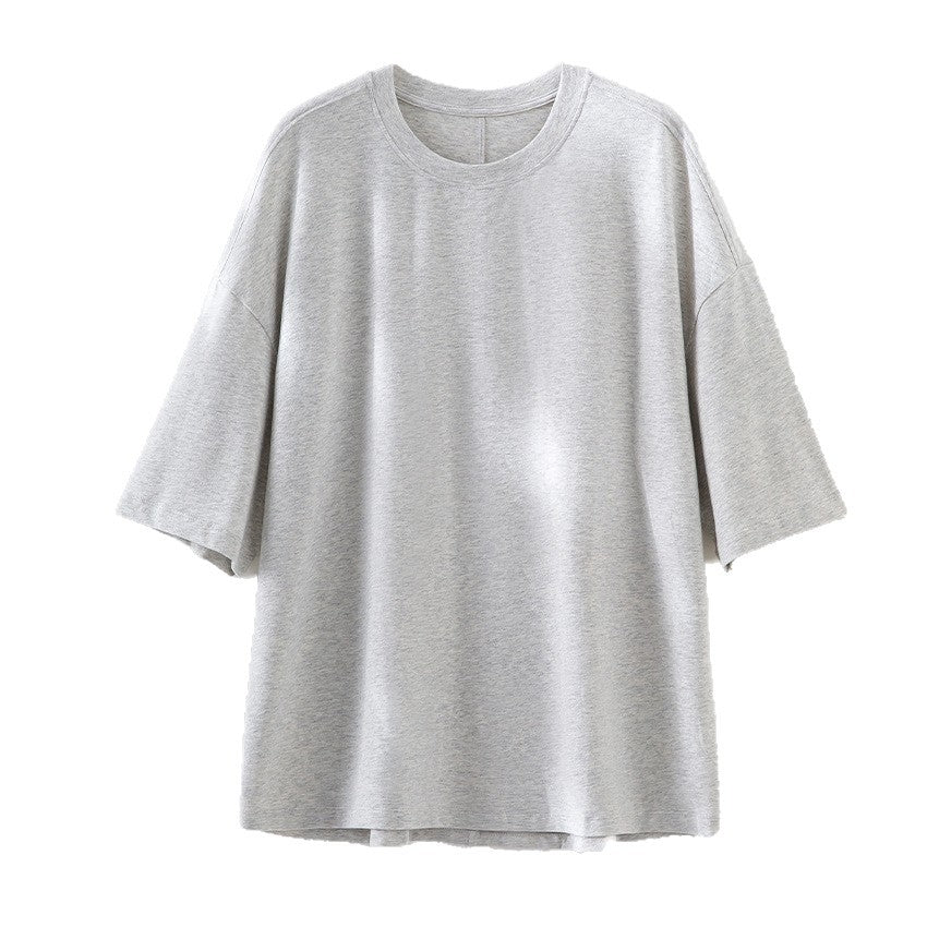 Men's Oversized T-Shirt made of high-quality cotton blend with drop shoulder and loose fit Chichicherry