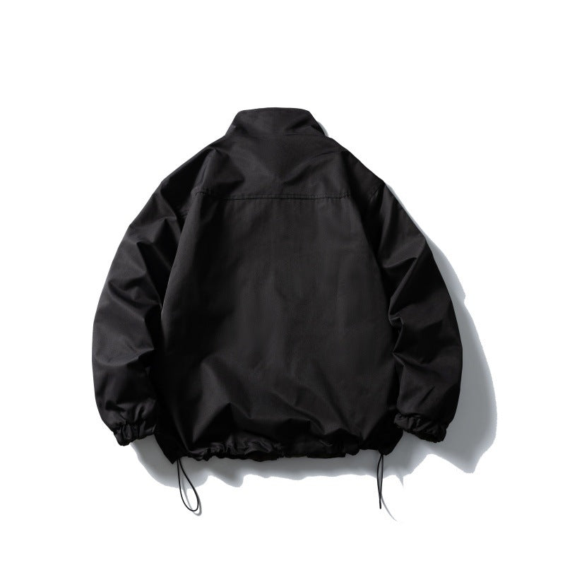 Men's wind and transitional jacket in boxy cut with drawstring hem Chichicherry