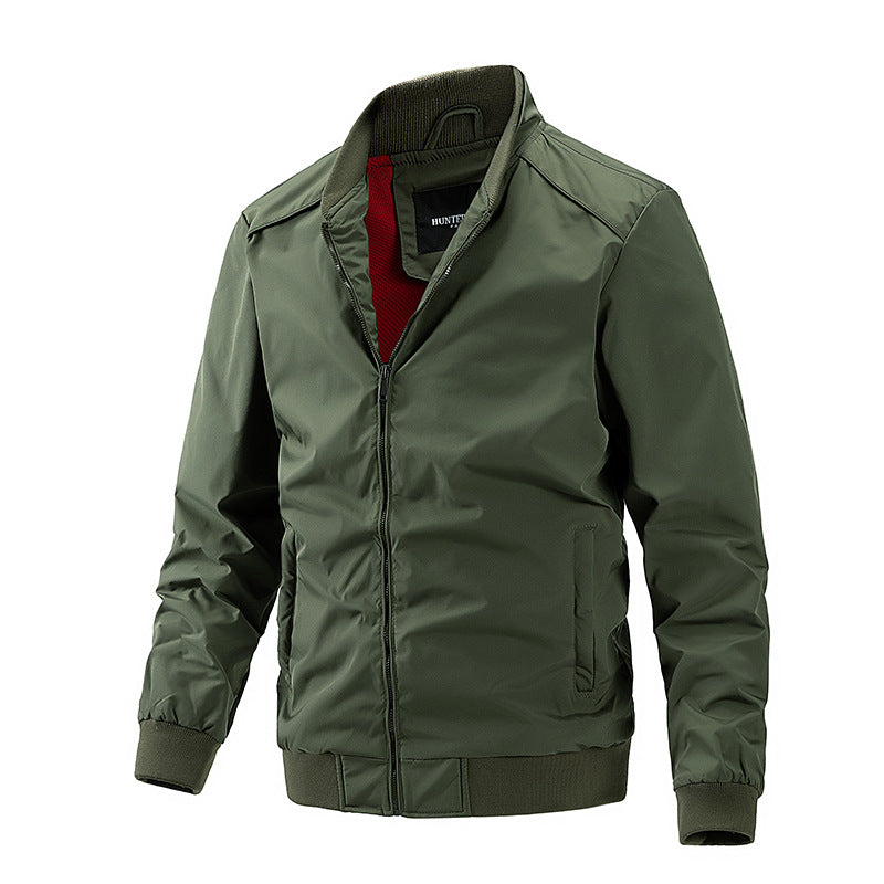 Men's water-repellent lightweight bomber jacket with breathable mesh inner lining Chichicherry