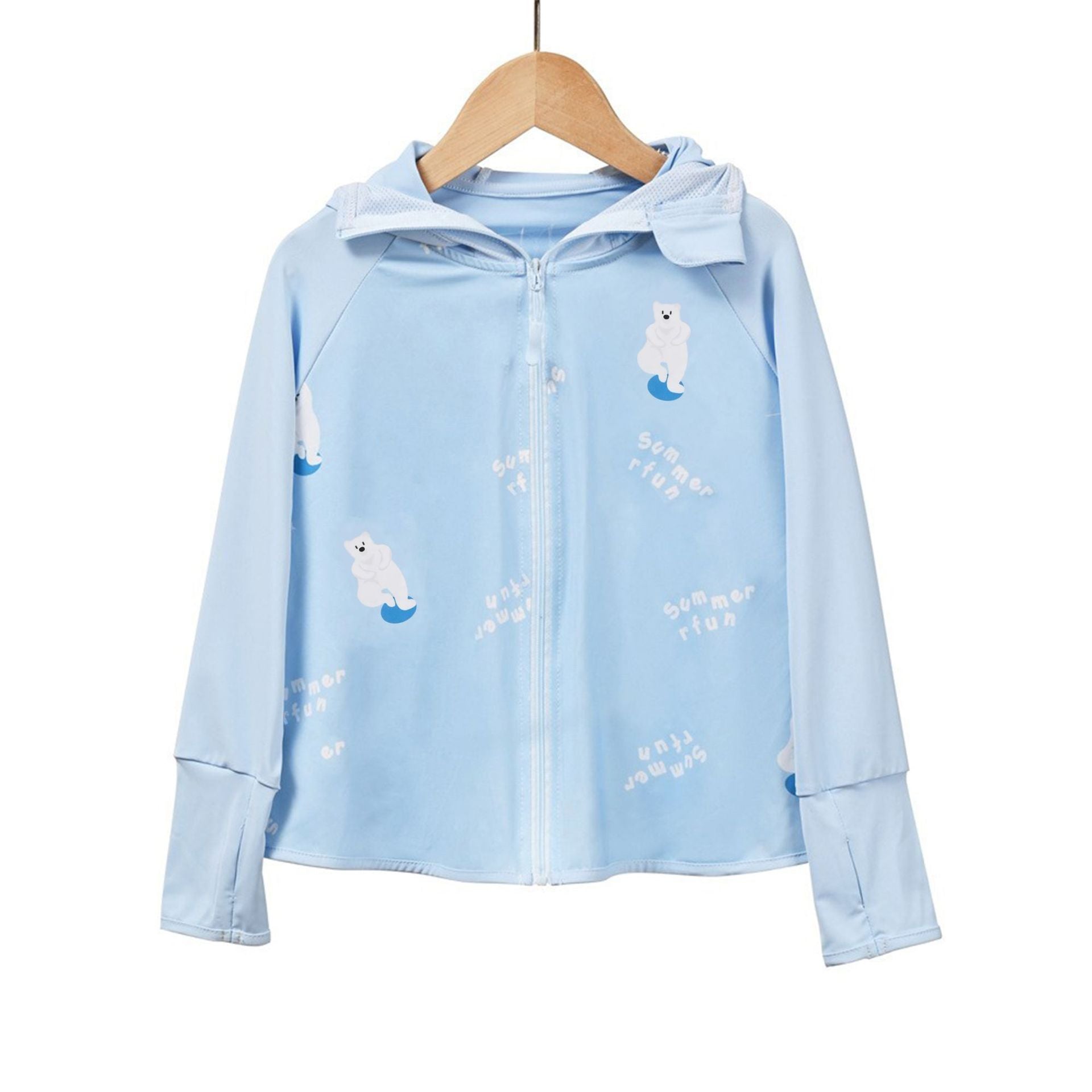 Women's Breathable Sports Jacket with UV Protection and Hood Chichicherry
