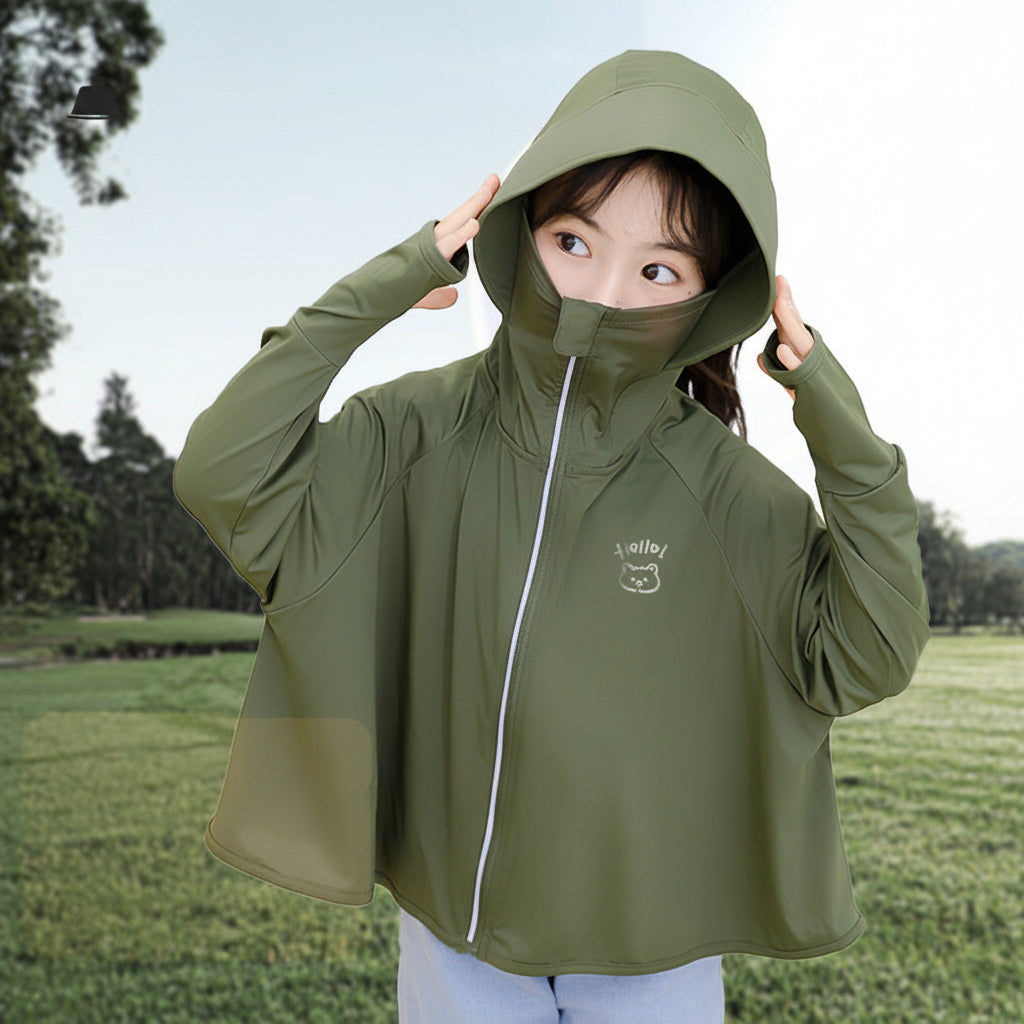 Women's lightweight UV protection jacket with hood Chichicherry
