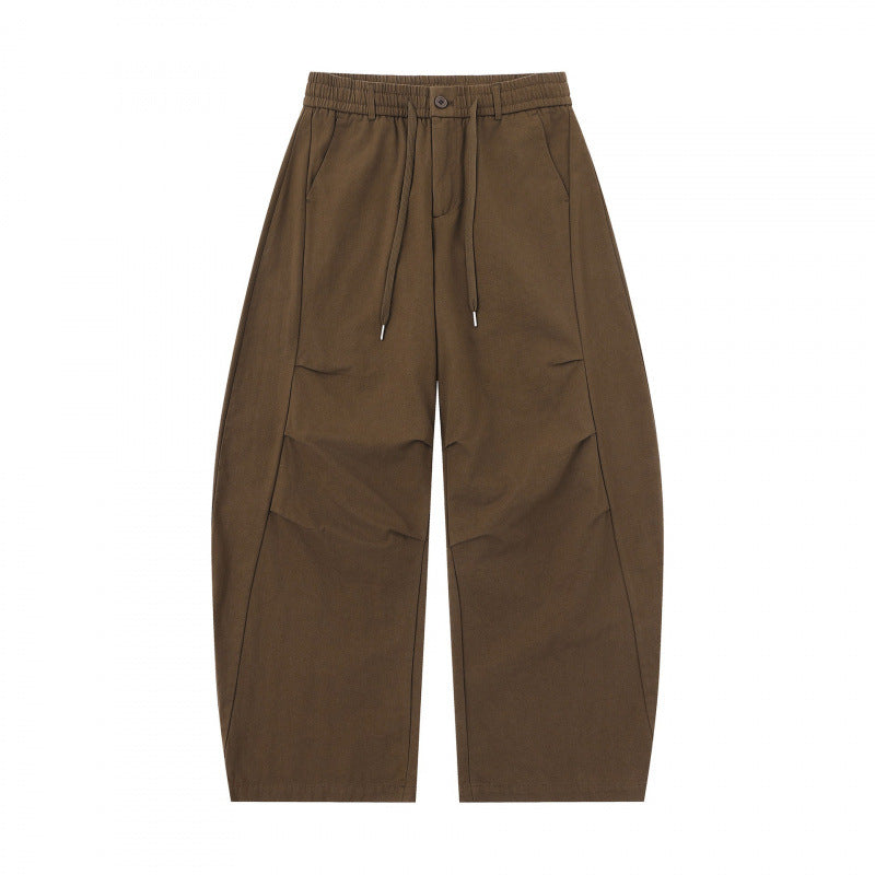 Unisex Oversize Balloon Pants with drawstring waistband and boxy silhouette Chichicherry