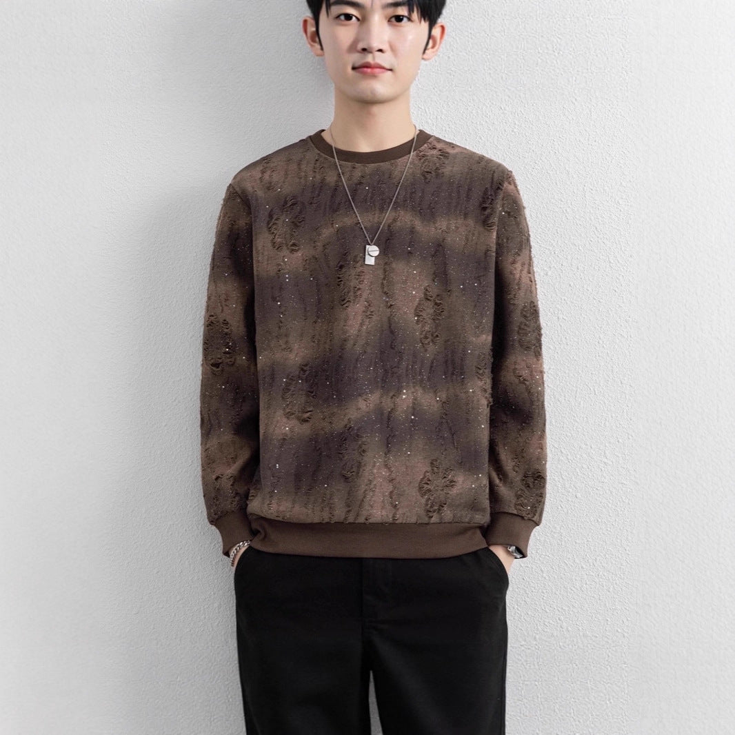 Men's Urban Sweatshirt with Sparkling Design Chichicherry
