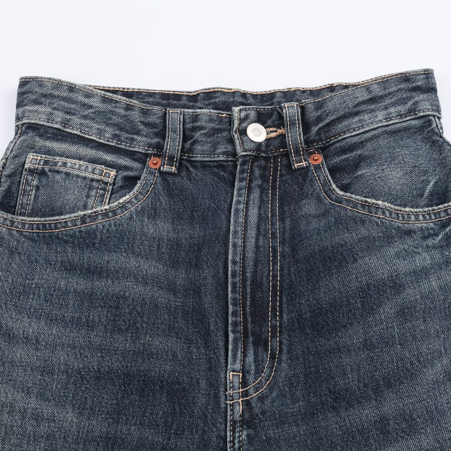 Women's jeans with high waist and wide leg Chichicherry