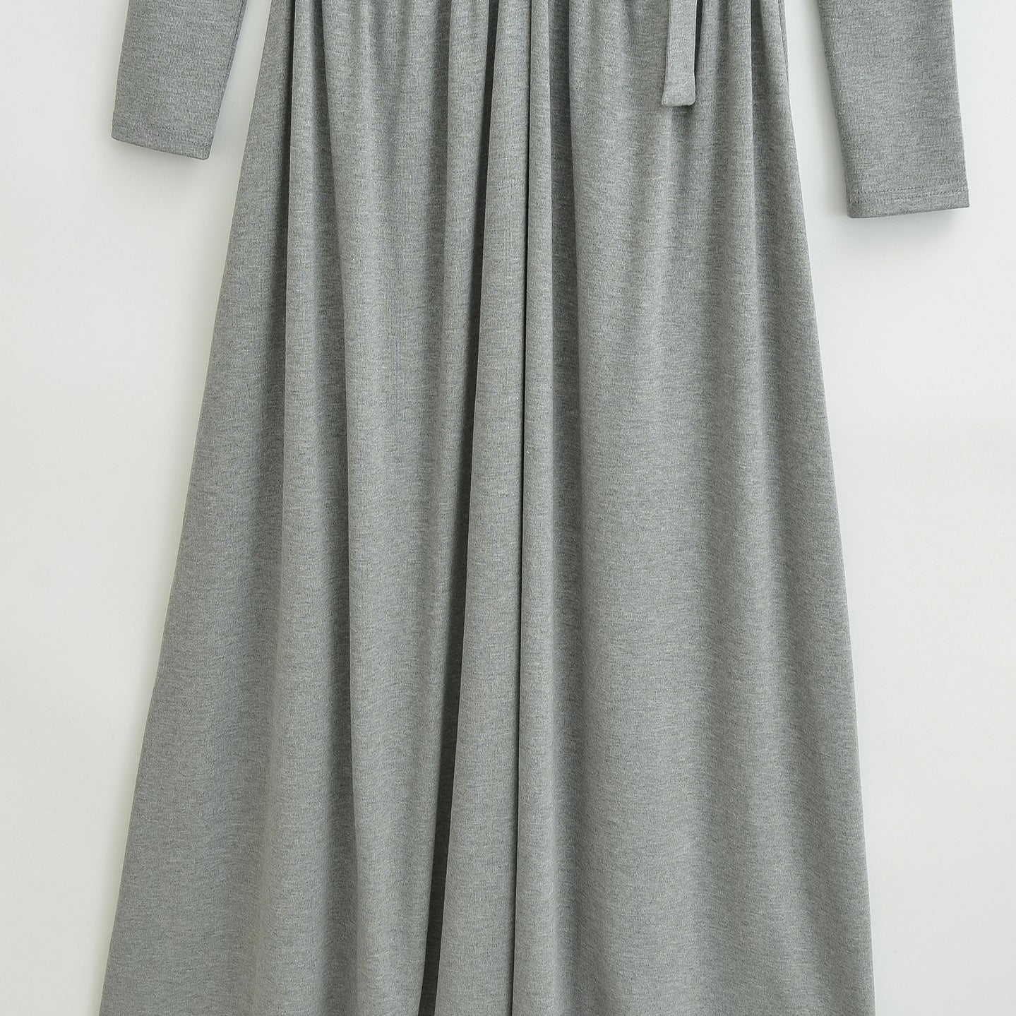 Women's midi dress with gathering, V neck and tailored pleated skirt Chichicherry