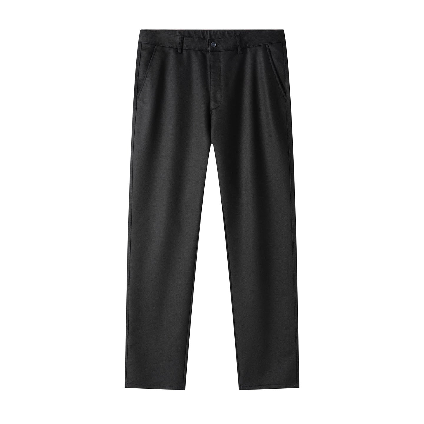 Men's Elegant Business Pants with Slim Fit, Crease and Subtle Stretch Chichicherry