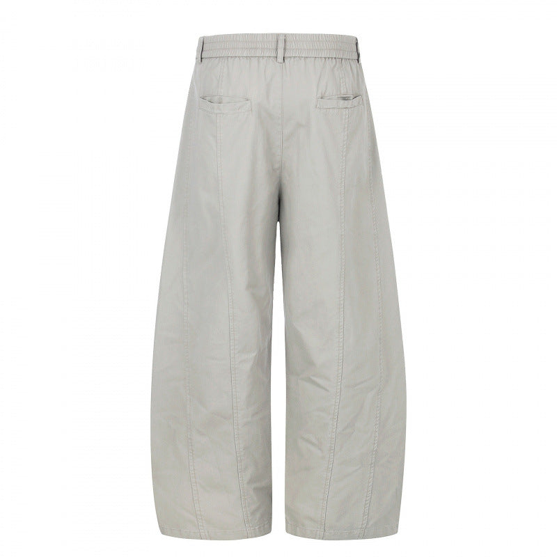 Women's wide culotte pants in cropped look with elastic waistband Chichicherry