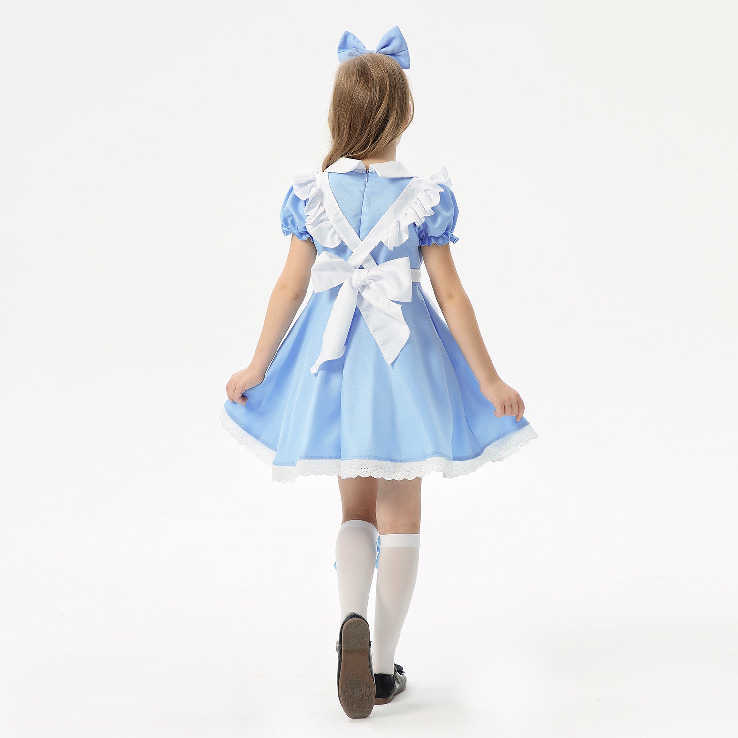 Girl's costume with ruffles and bows Chichicherry