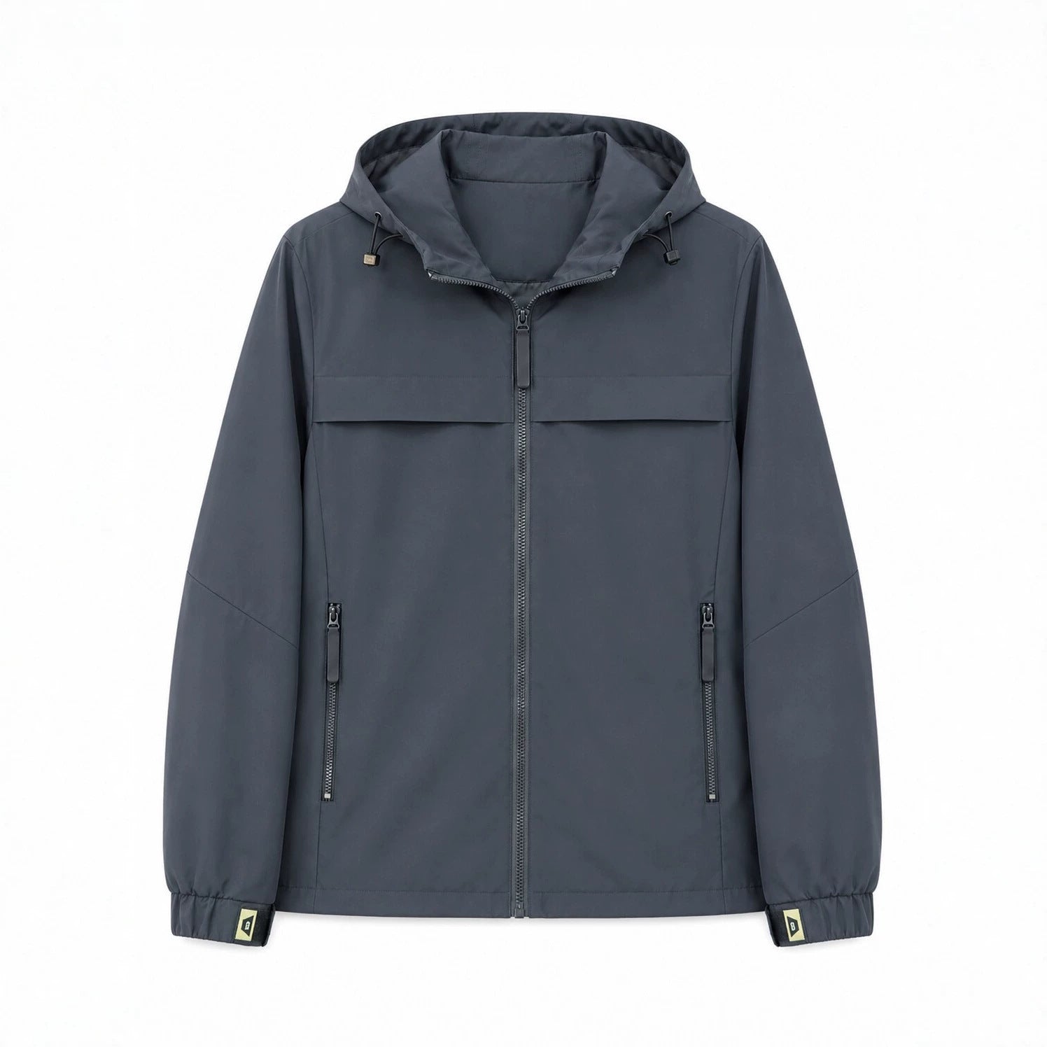 Men's lightweight water-repellent hooded softshell jacket with zip pockets Chichicherry