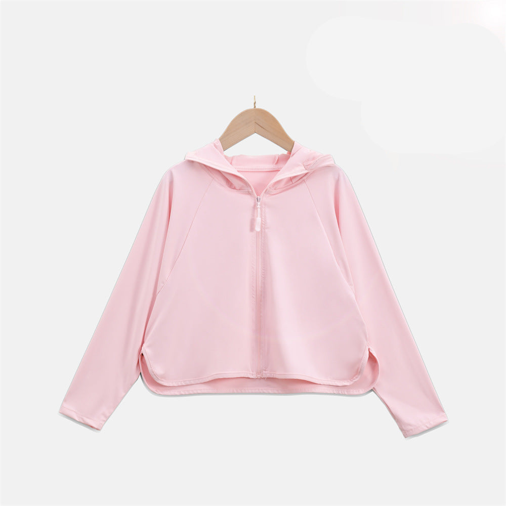 Women's Lightweight UV Protection Jacket with Hood and Breathable Features Chichicherry