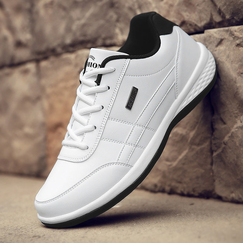 Men's Elegant City-Comfort Sneakers with Ergonomic EVA Footbed and Padded Ankle Collar Chichicherry