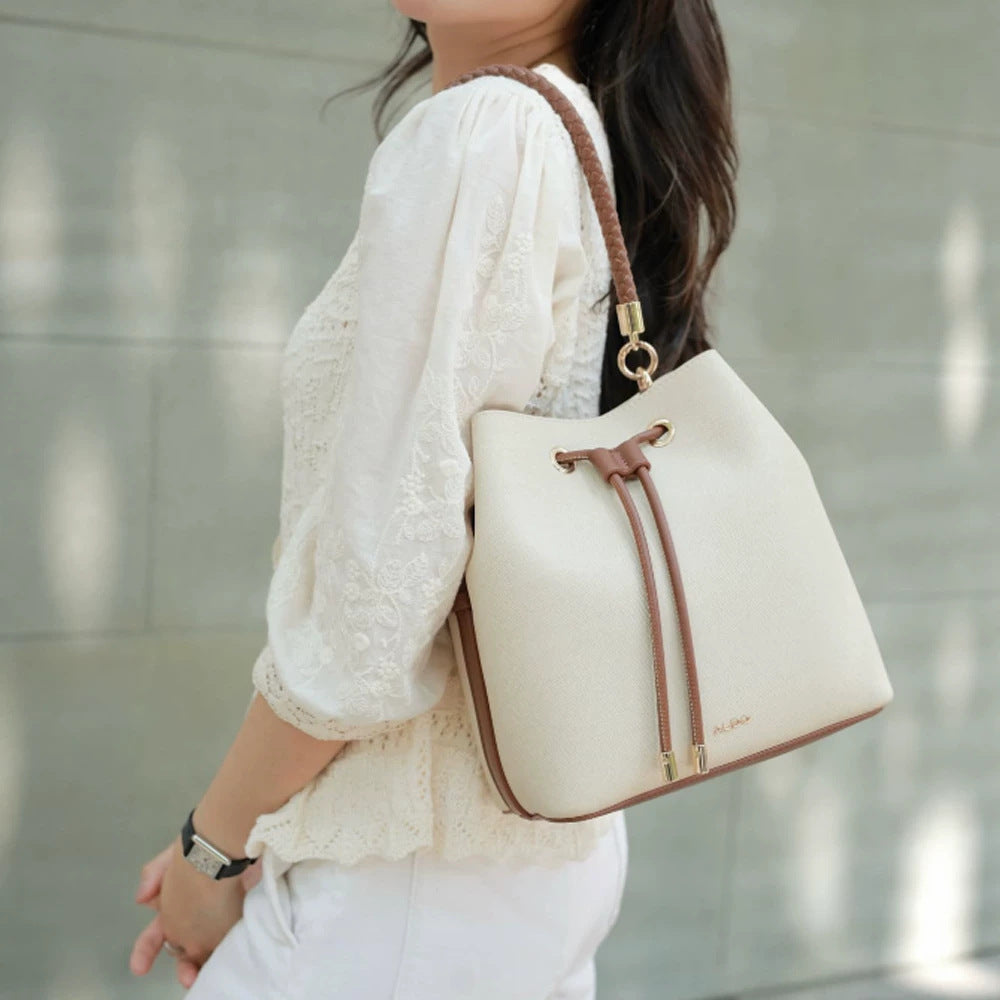 Women's Romantic Crochet Blouse with Continuous Button Placket, V-Neck and Three-Quarter Balloon Sleeves Chichicherry