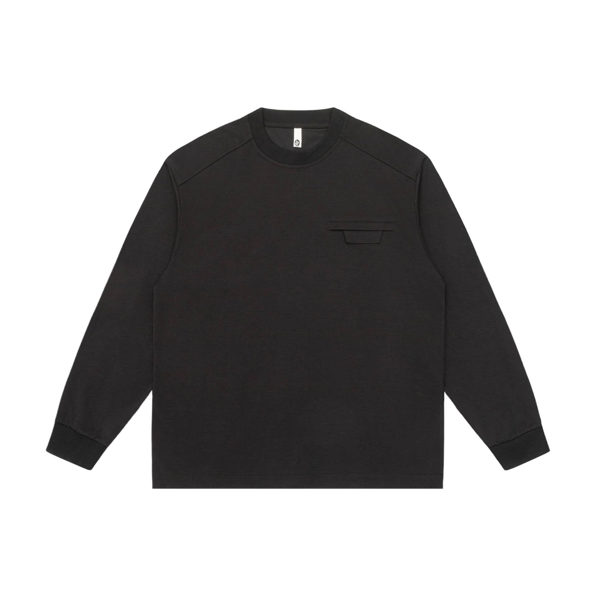 Unisex Oversize Sweatshirt with raglan sleeves and concealed chest flap Chichicherry